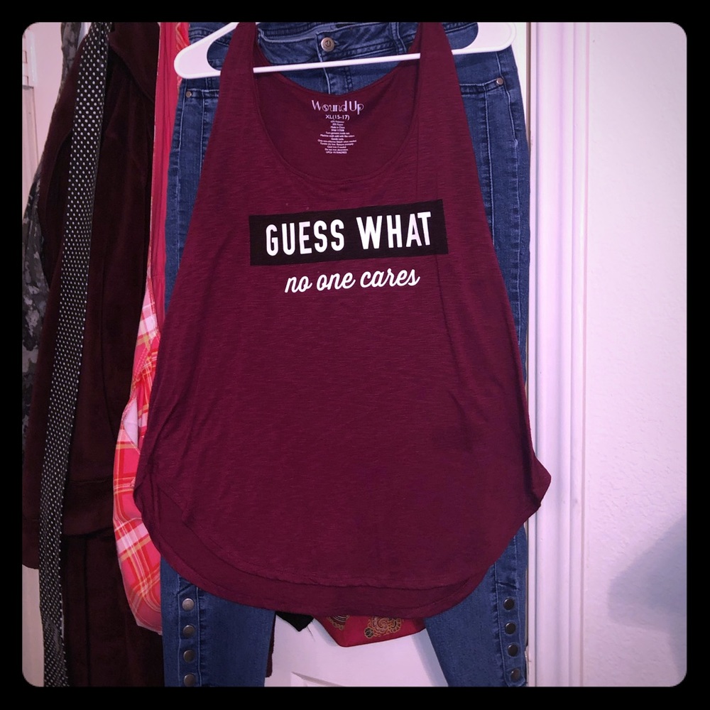 3 for $15 skinny jeans with Maroon shirt